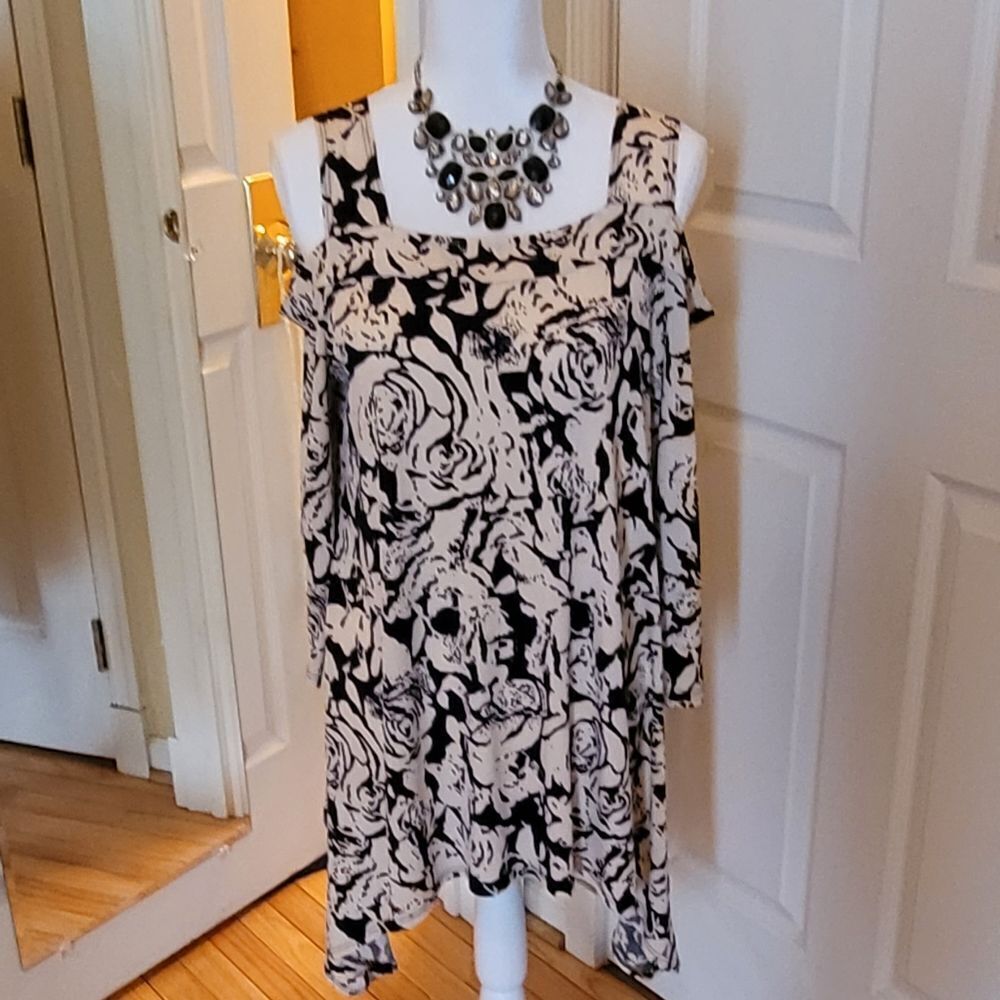 CLARA SUN WOO OPEN SHOULDER TUNIC - Picture 2 of 6